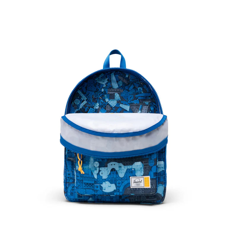 LEGO Herschel Heritage Kids Backpack - Abstract Bricks Blue
