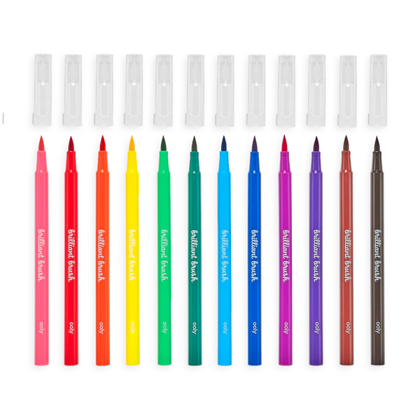 Brilliant Brush Markers
