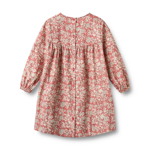Fenja Dress- Raspberry Flowers