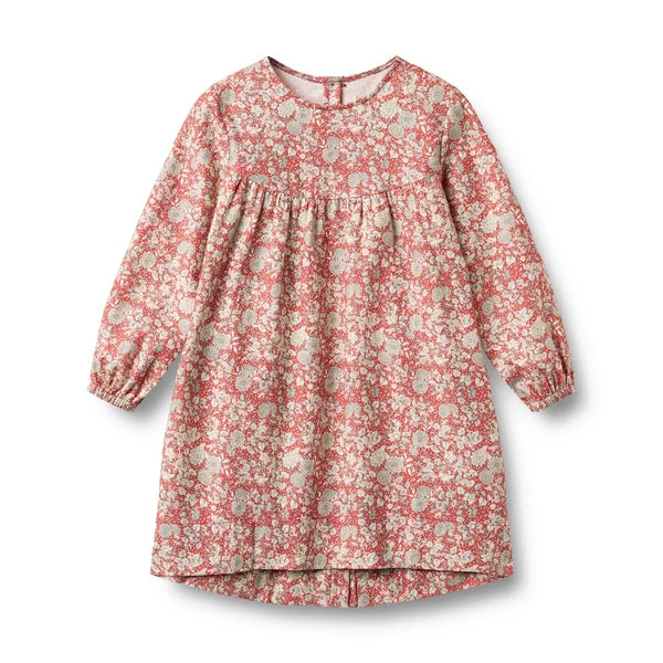 Fenja Dress- Raspberry Flowers