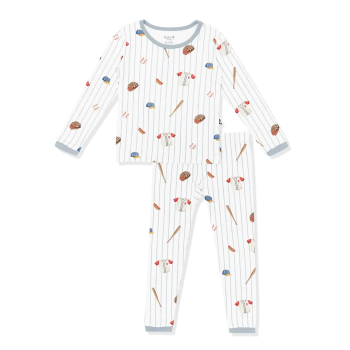 Long Sleeve Pajamas in Home Run
