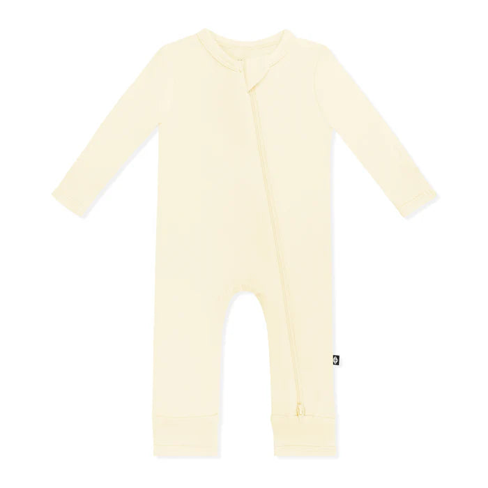 Zippered Romper in Chamomile
