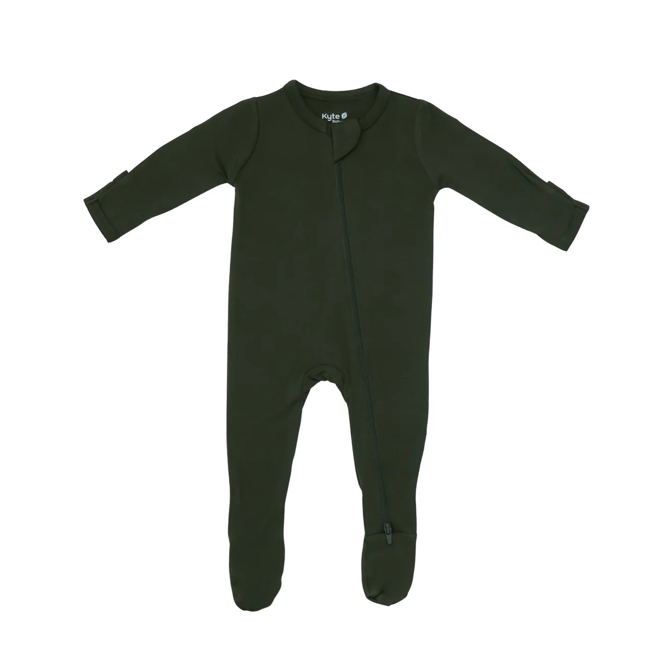 Zippered Footie in Fir