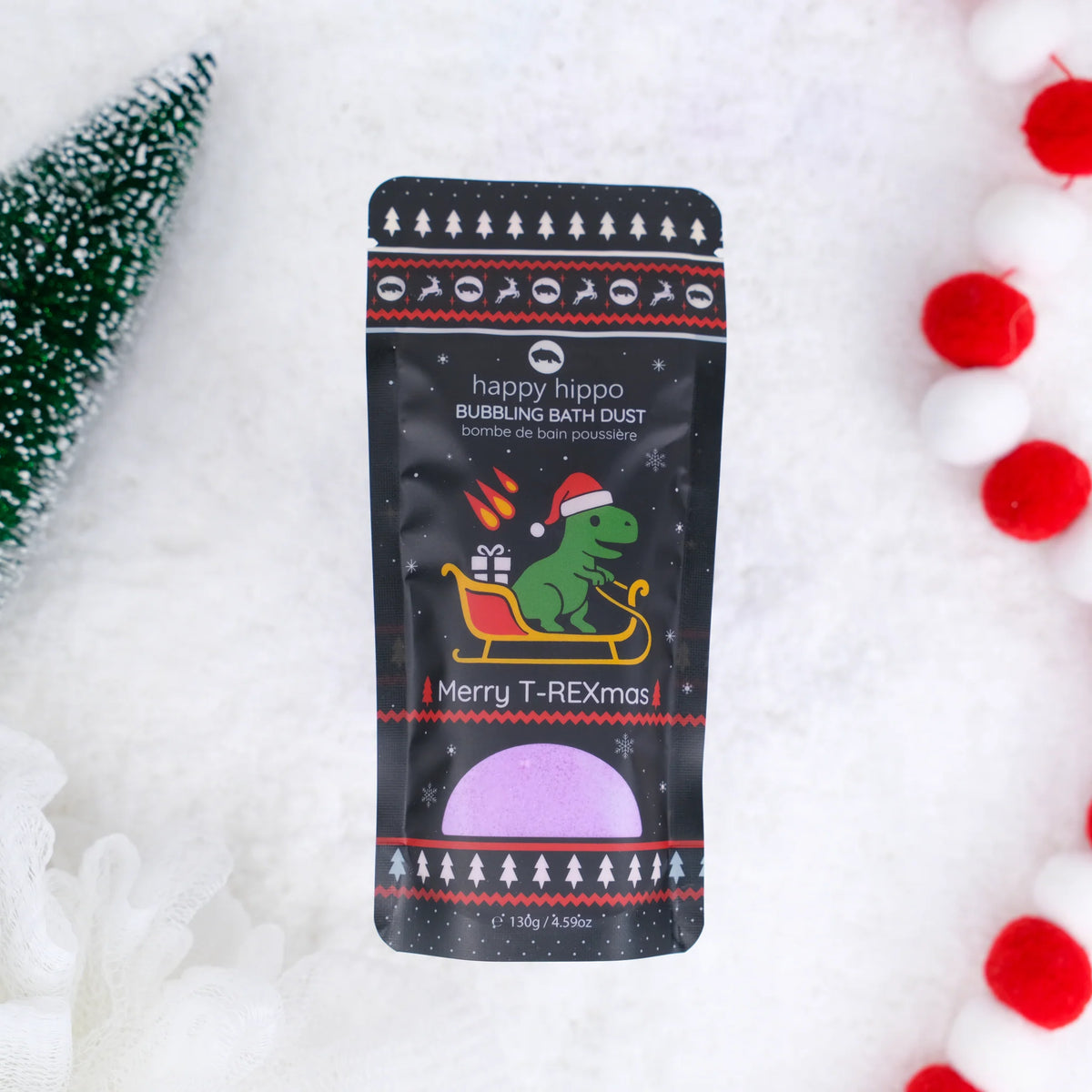 Merry T-REXmas - Bubbling Bath Dust