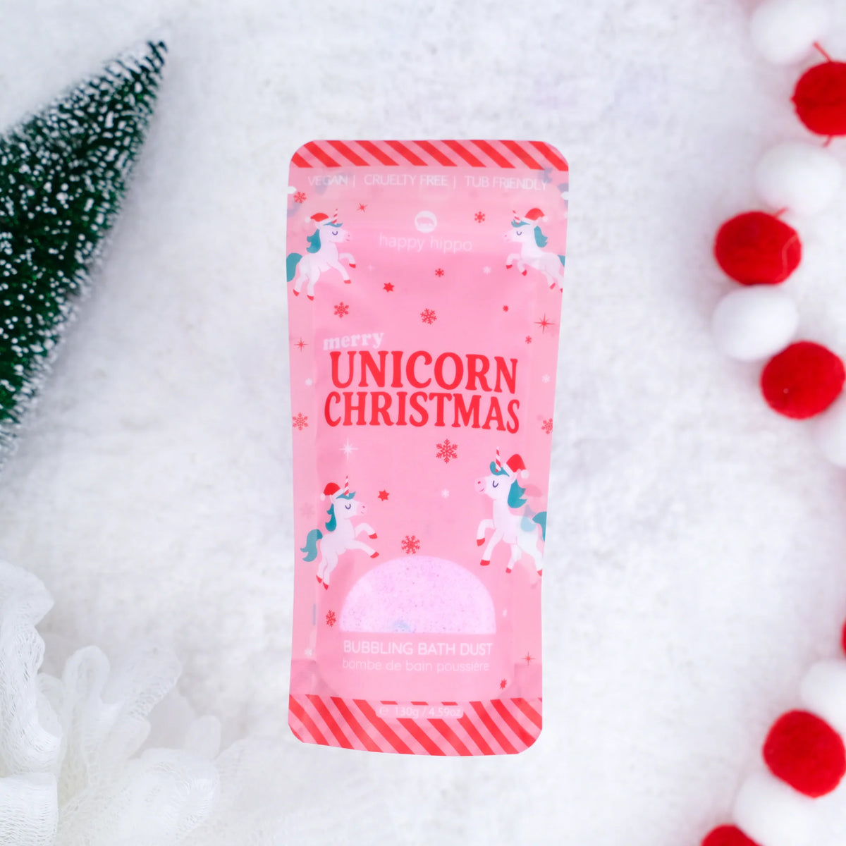 Merry Unicorn Christmas - Bubbling Bath Dust
