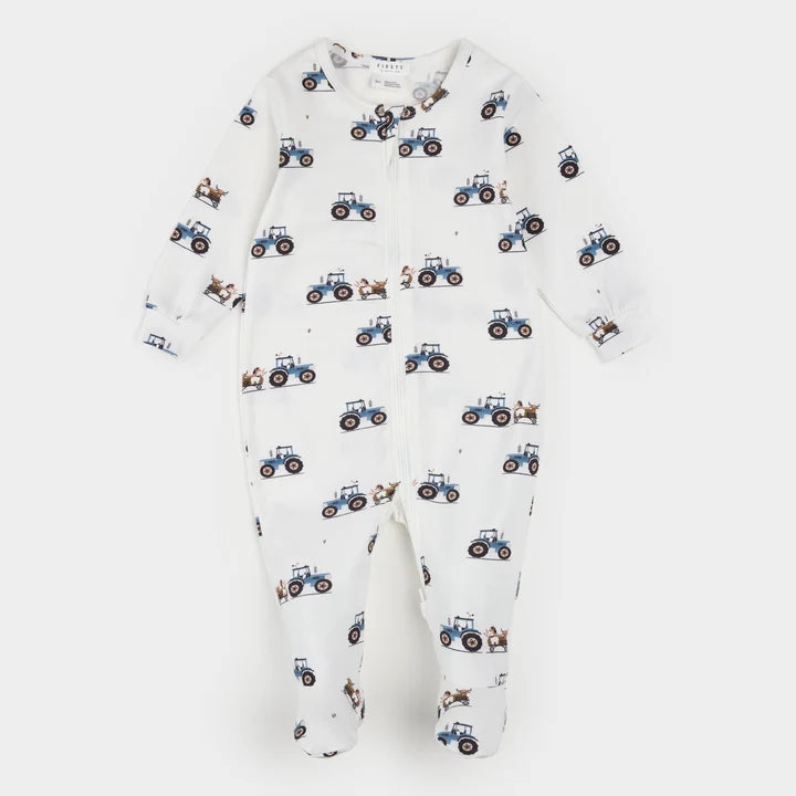 Tractor Ride Print on Sleeper