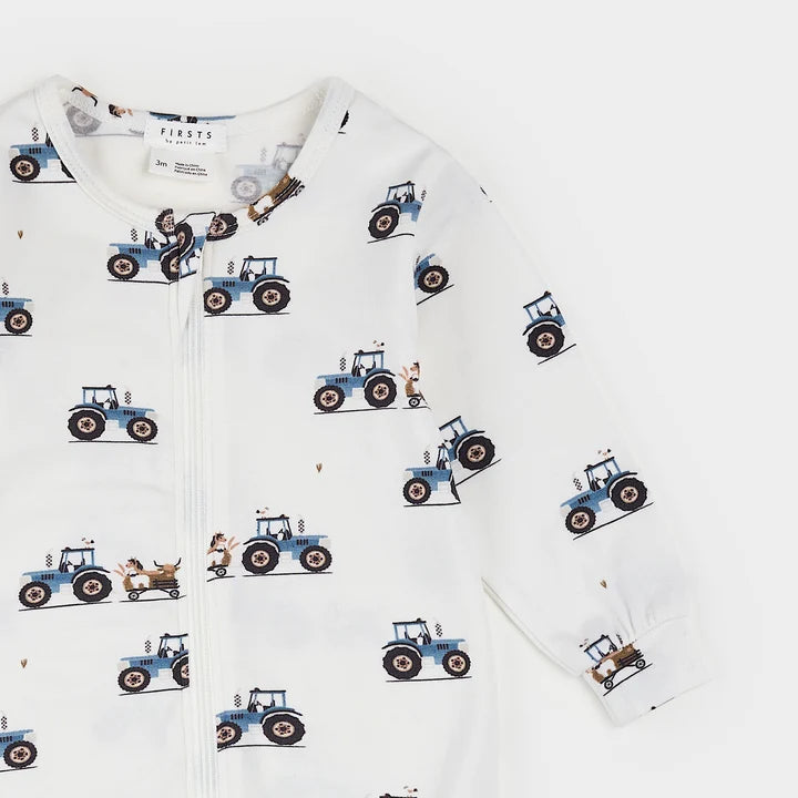 Tractor Ride Print on Sleeper