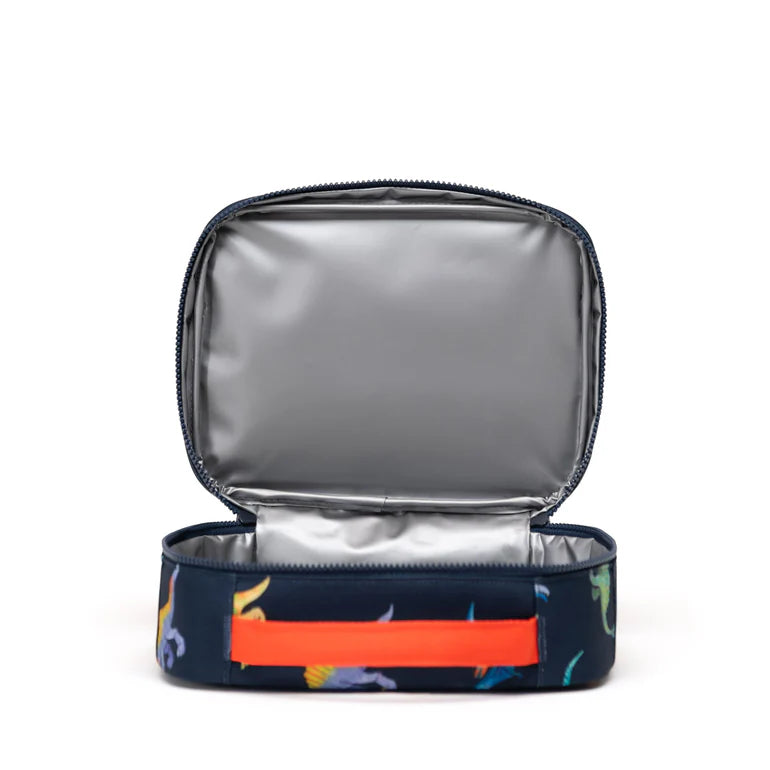 Pop Quiz Lunch Box Little Herschel- Watercolour Dinos Darke