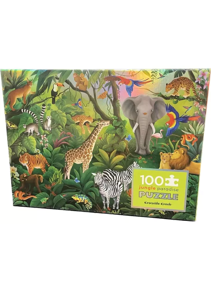Holographic Jungle Paradise Puzzle - 100 Pc