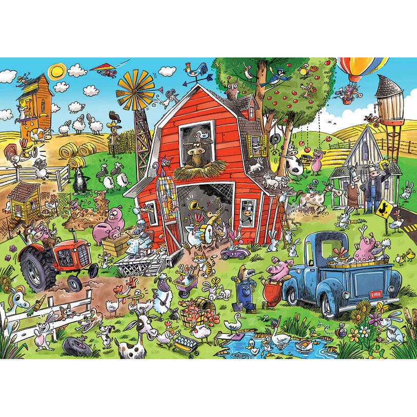 Farmyard Folly - Family Puzzle