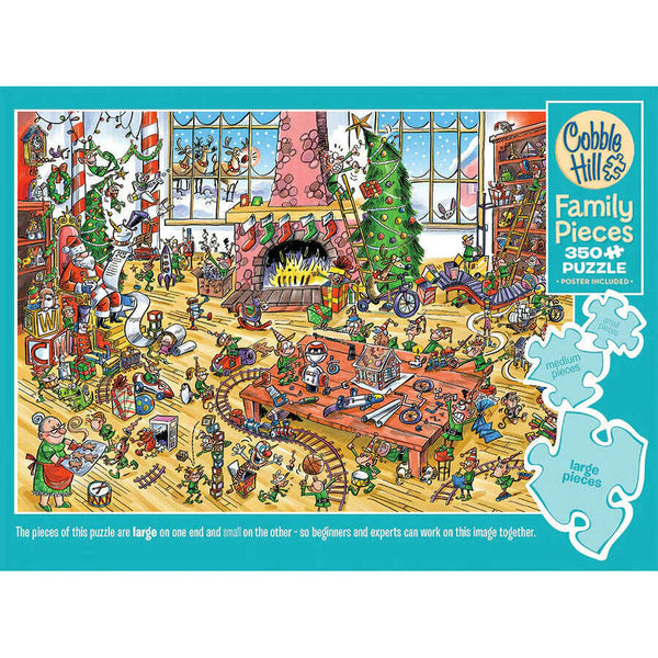 Elves at Work - Family Puzzle