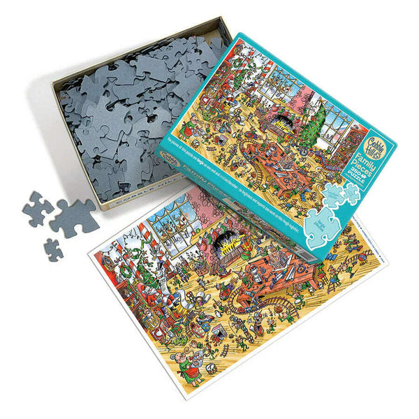 Elves at Work - Family Puzzle