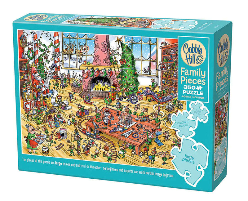 Elves at Work - Family Puzzle