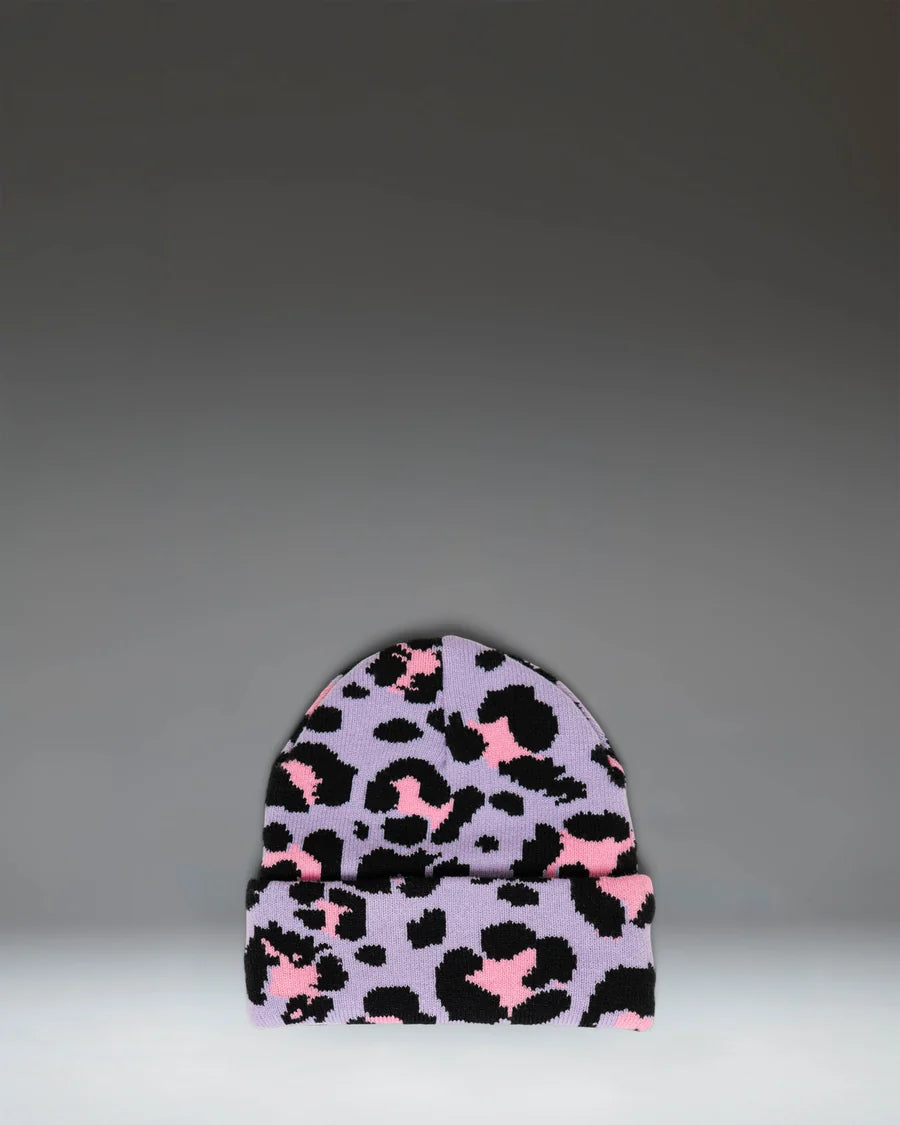 Graphic Kids Elmer Beanie - Leopard Pink