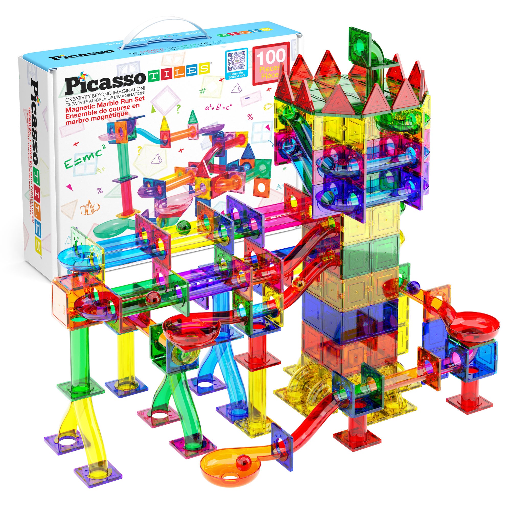 Magnetic Marble Run Track