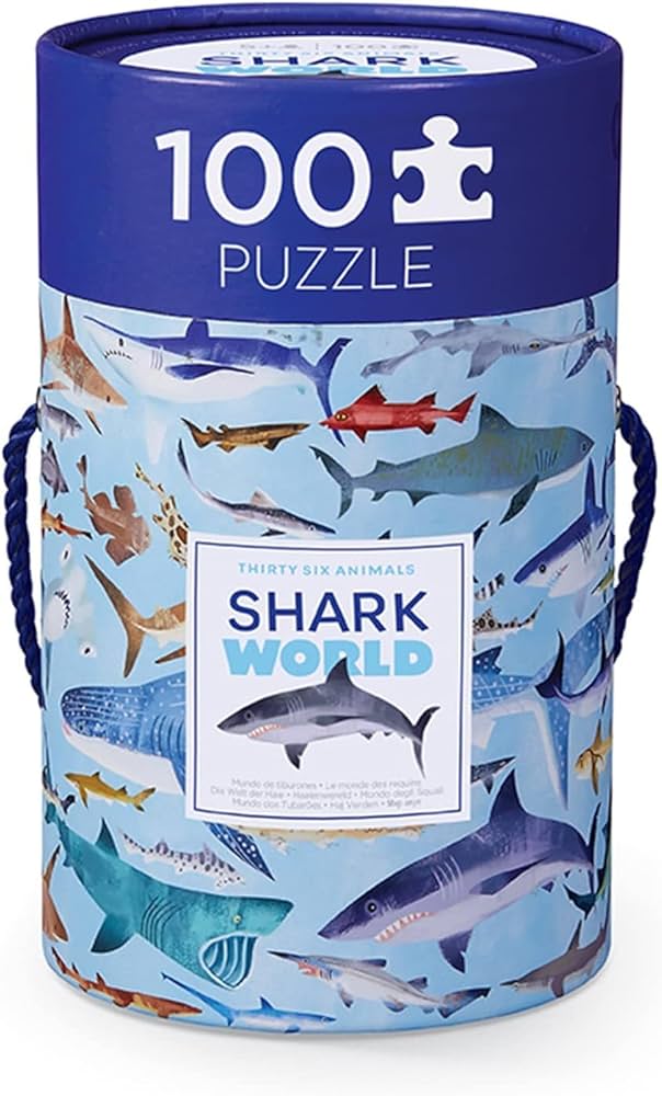 Shark World Puzzle - 100 Piece
