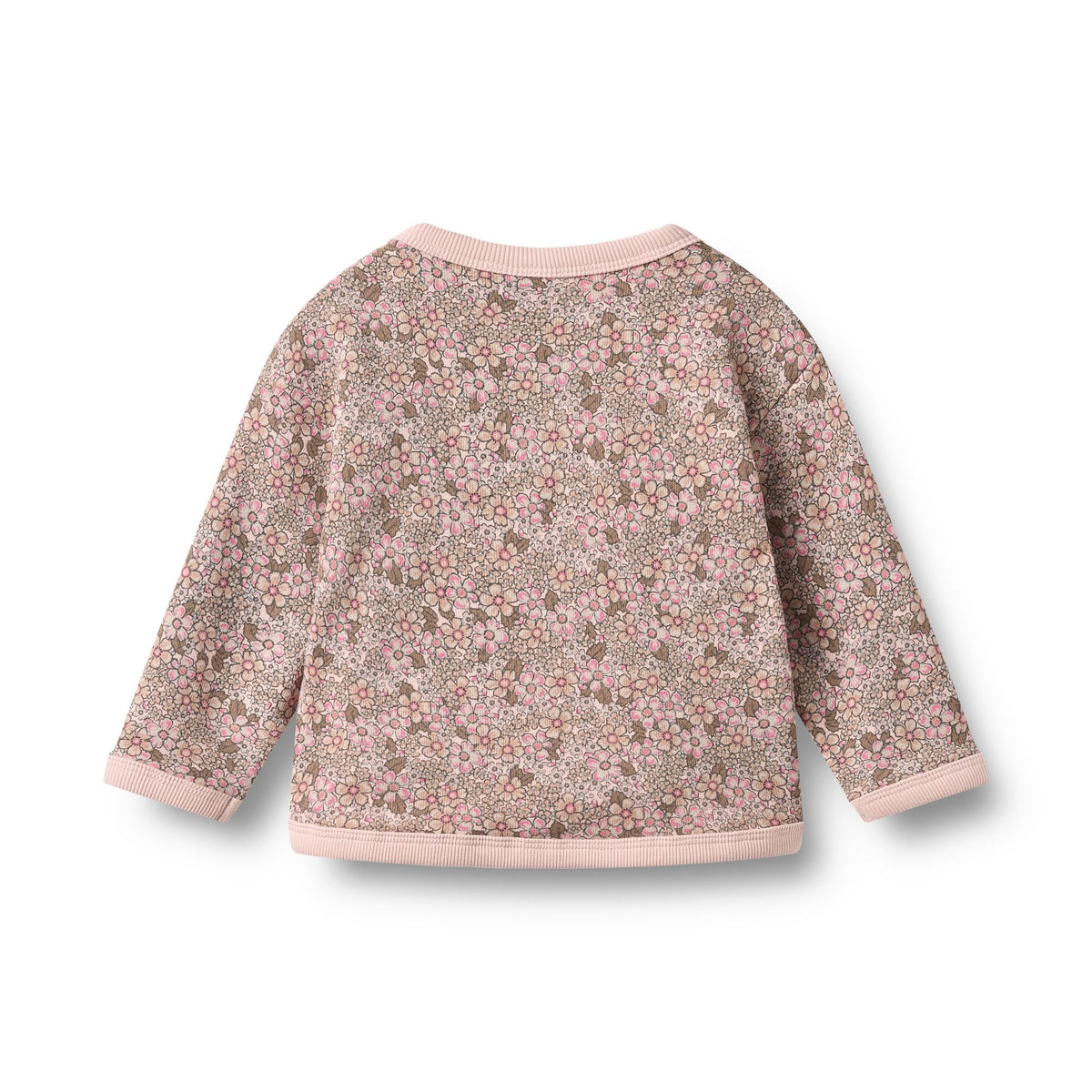 Emery Sweatshirt - Rose Brown Flowers