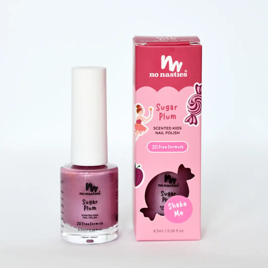 Sugar Plum Scented Kids Polish - Pastel Plum
