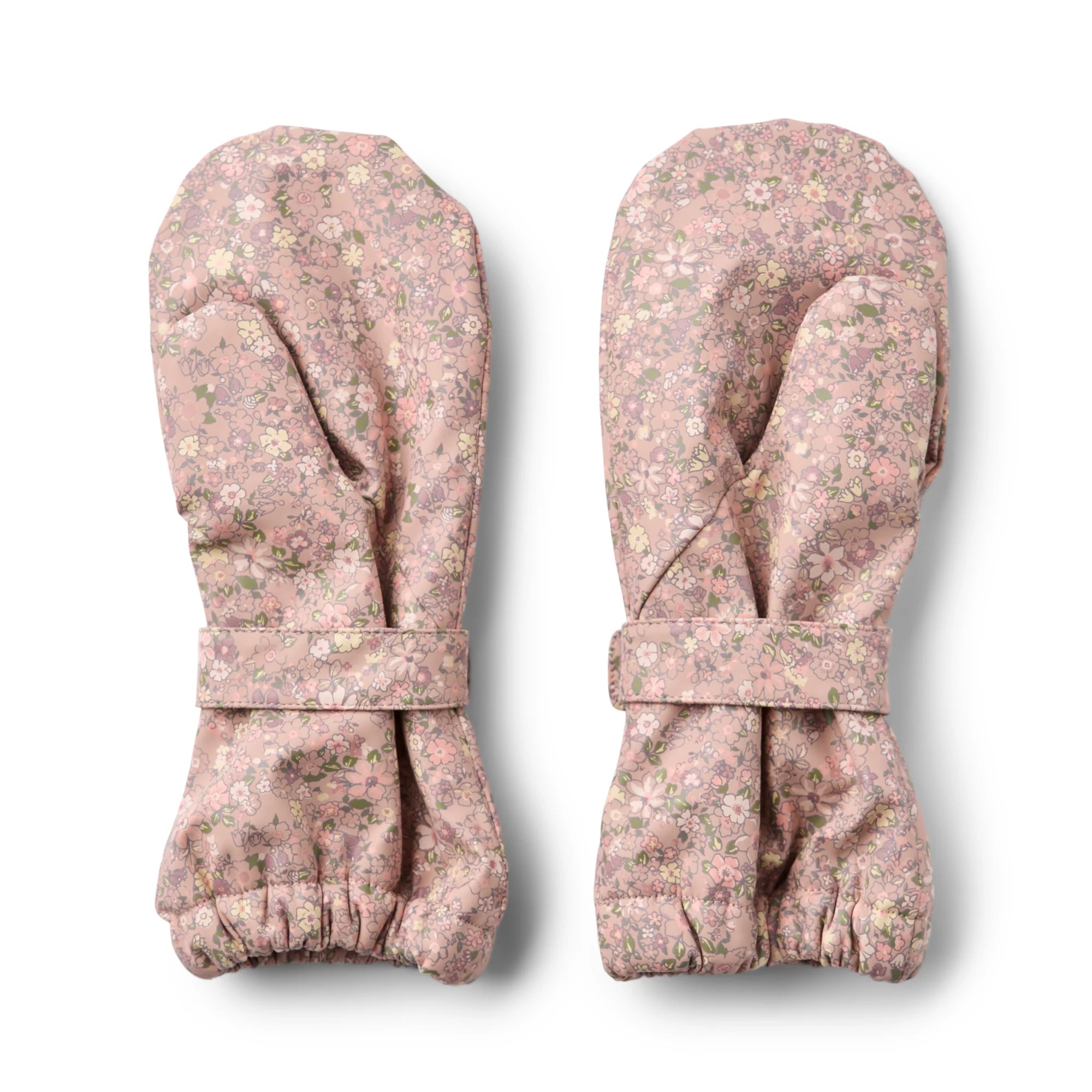 Rily Rain Mittens - Powder Flower Meadows