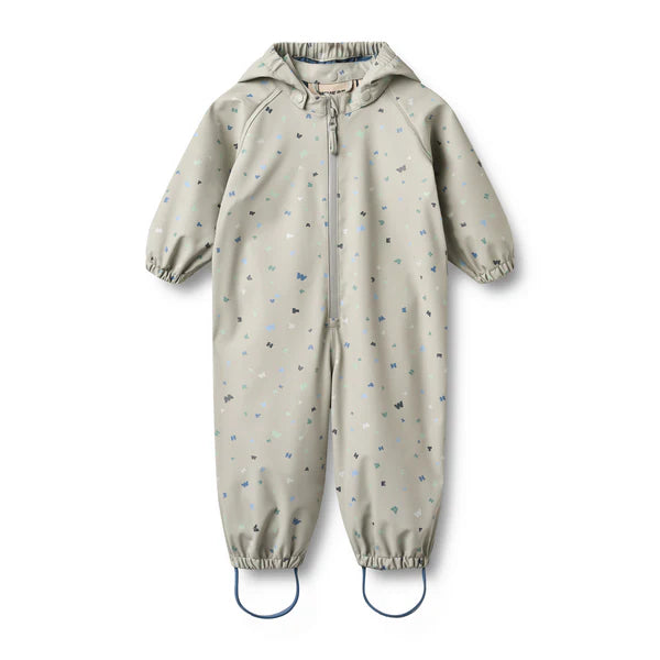 Rainsuit Mika - Light Flint Letters