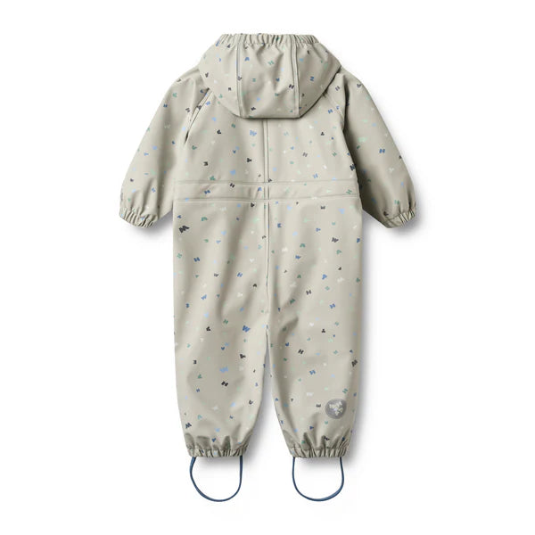 Rainsuit Mika - Light Flint Letters