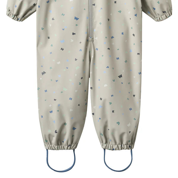 Rainsuit Mika - Light Flint Letters