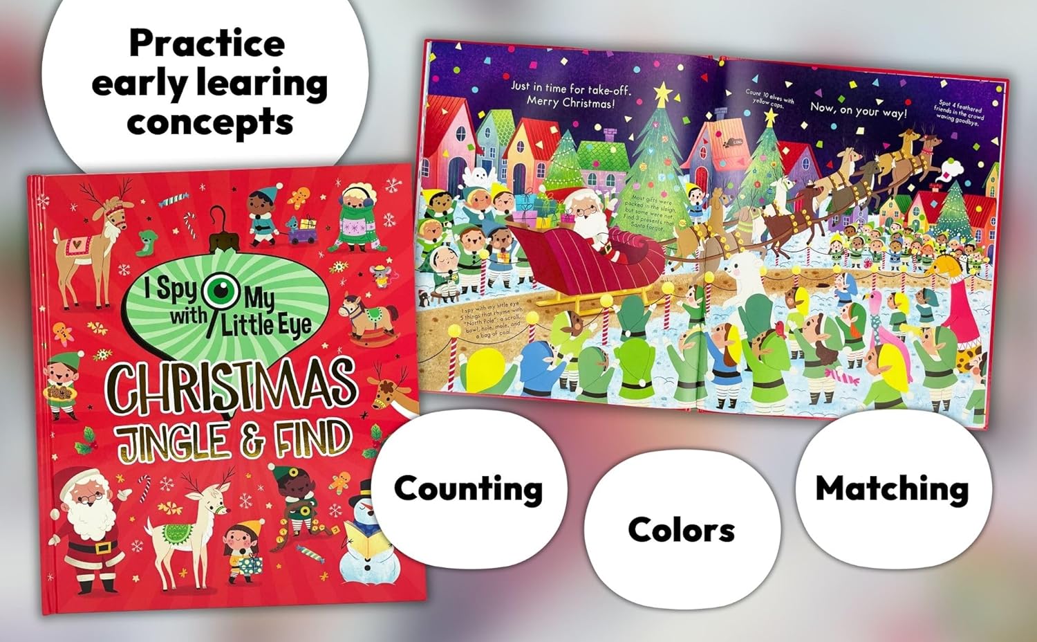 Christmas Jingle & FInd (I Spy With My Little Eye)