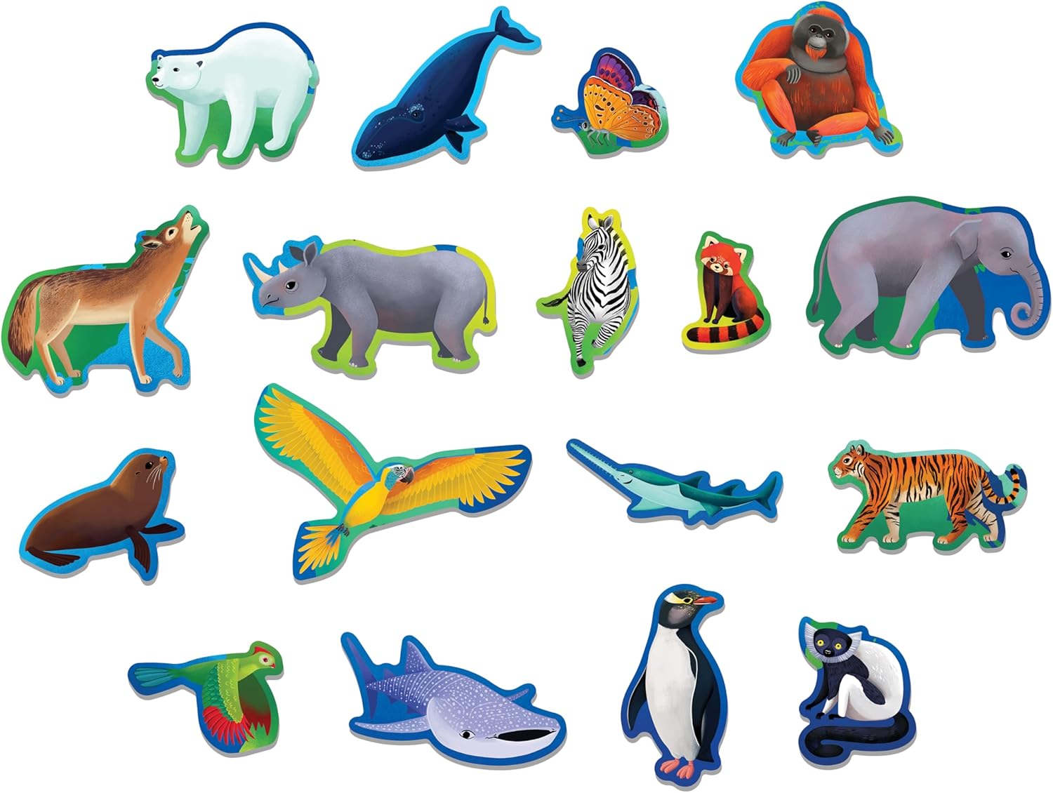 Endangered Species Around The World Puzzle