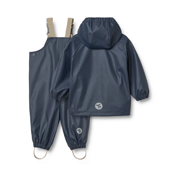 Charlie Overall Rainwear Set - Ink