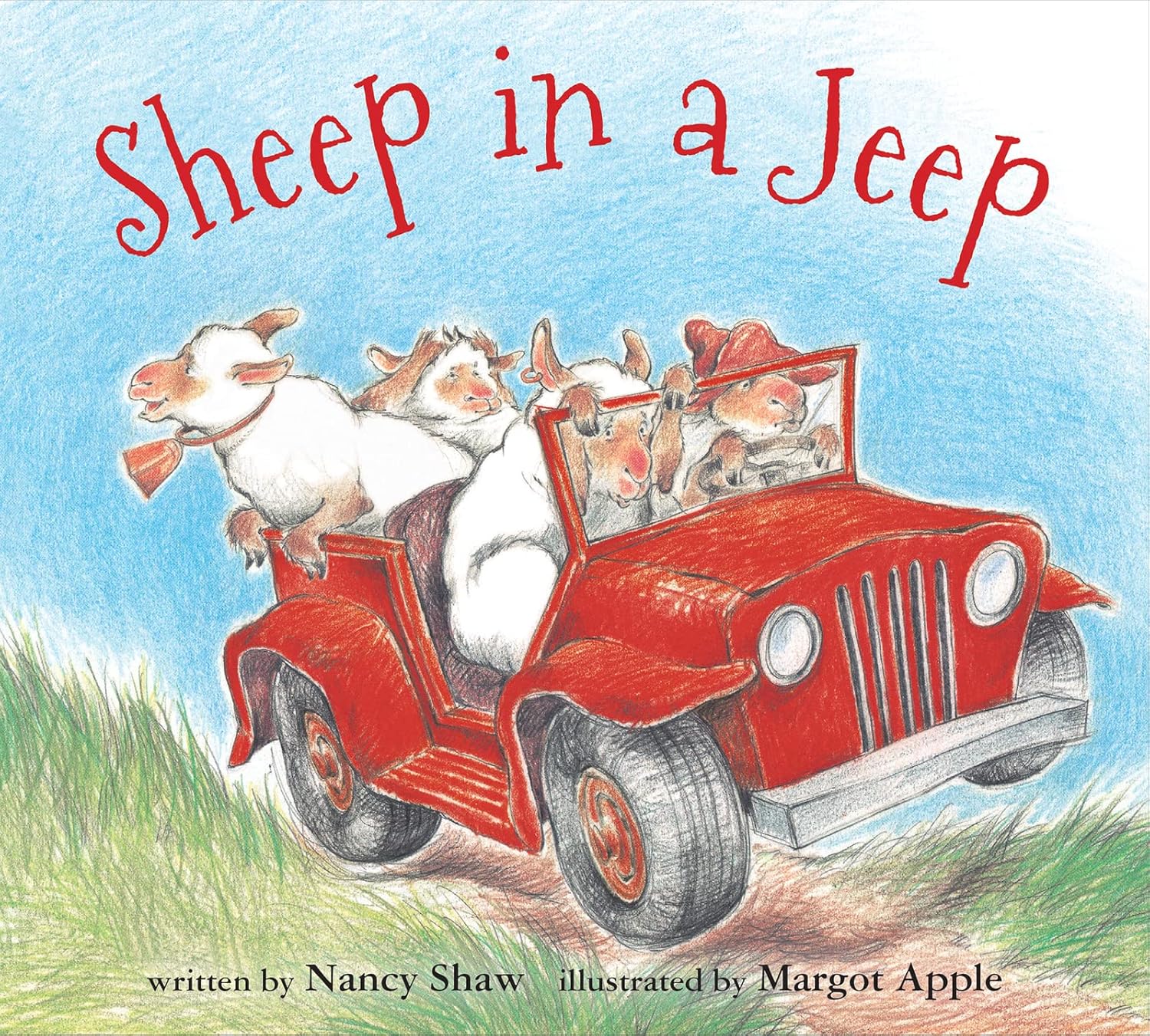 Sheep in a Jeep - Board Book