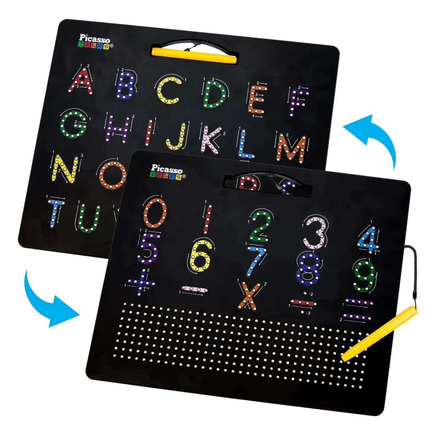 Alphabet and Number Magnetic Double-Sided Drawing Board