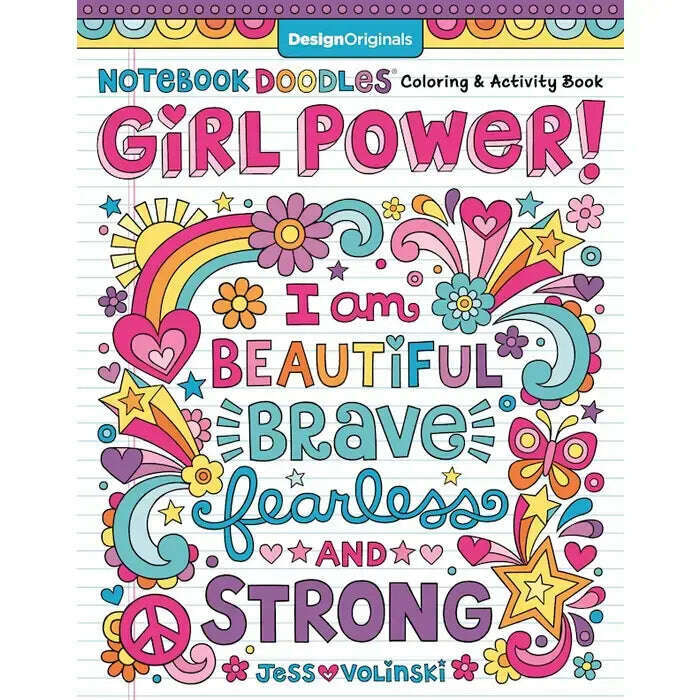 Notebook Doodles - Girl Power