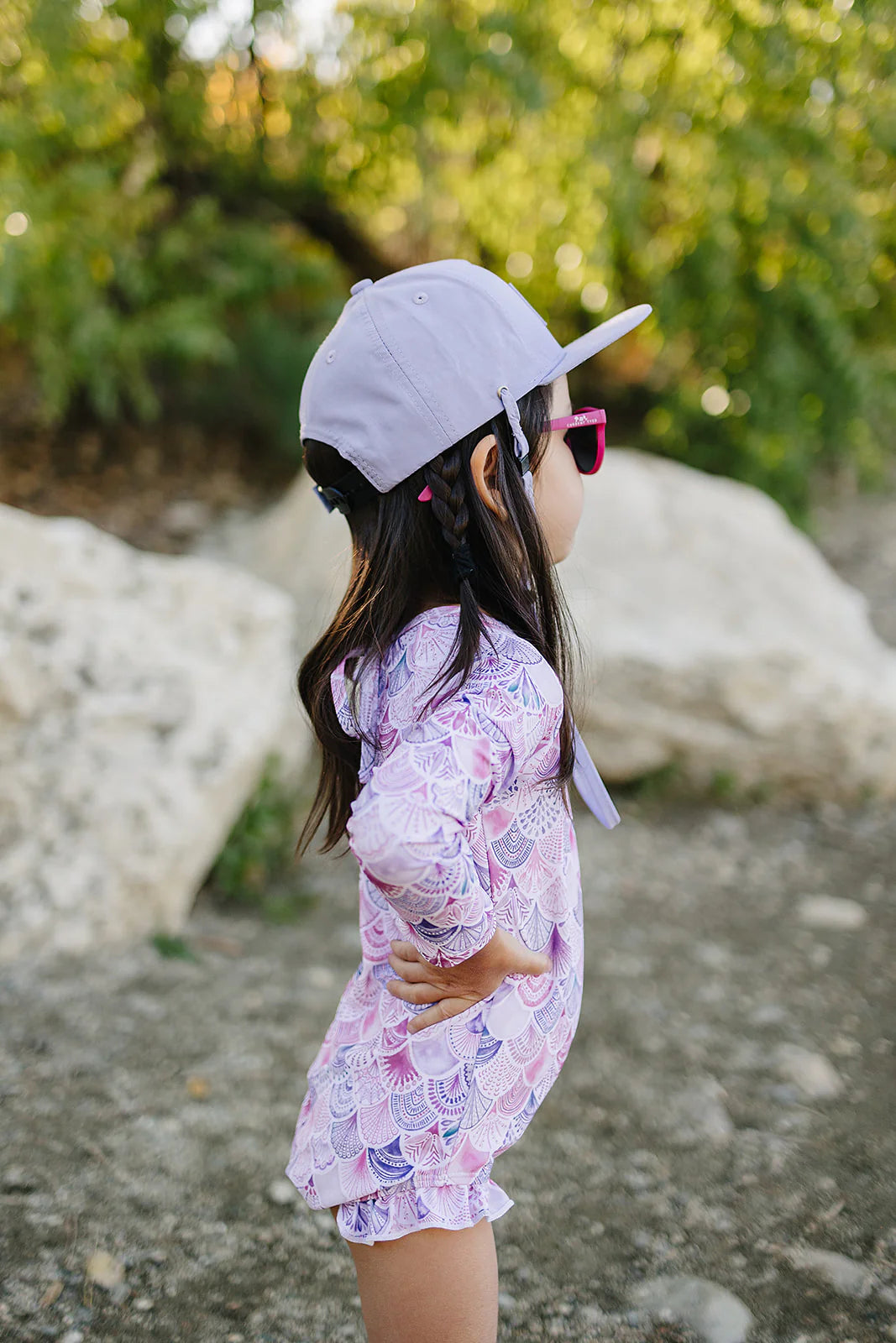 Waterproof Snapback Hat - Purple