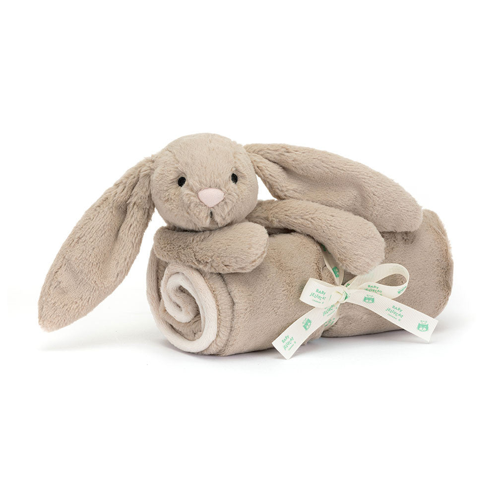 Bashful Bunny Blankie -Beige