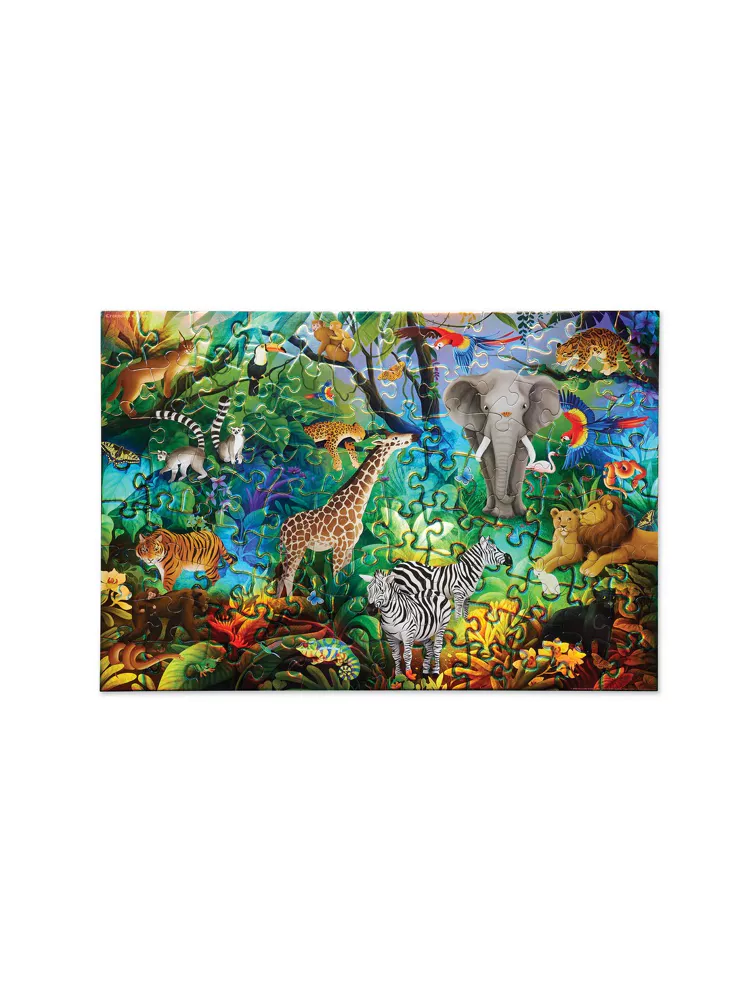 Holographic Jungle Paradise Puzzle - 100 Pc