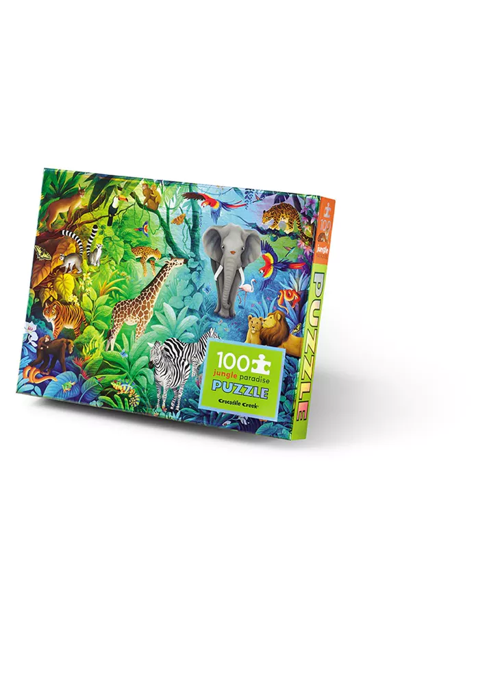 Holographic Jungle Paradise Puzzle - 100 Pc