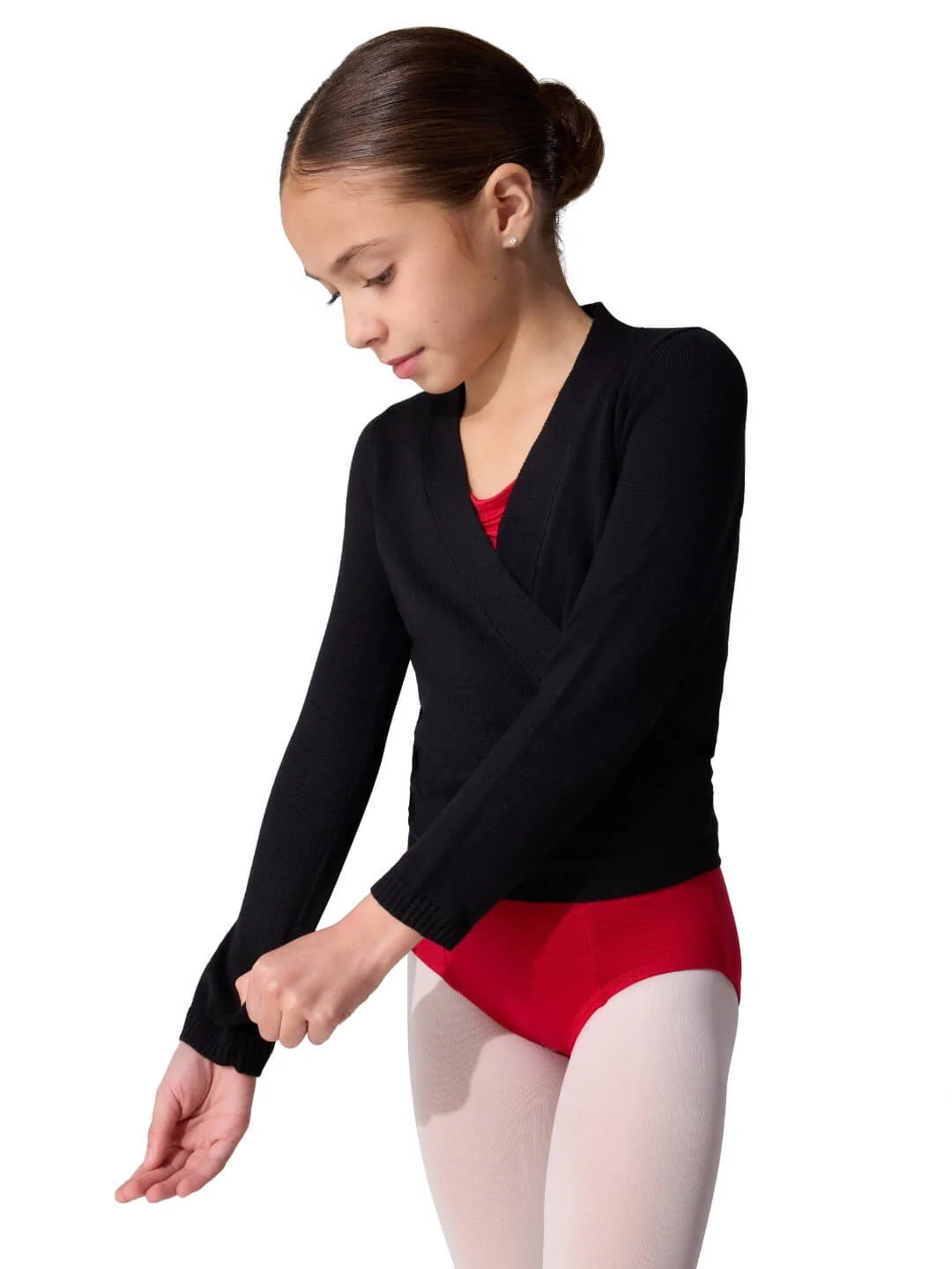 Wrap Sweater - Black