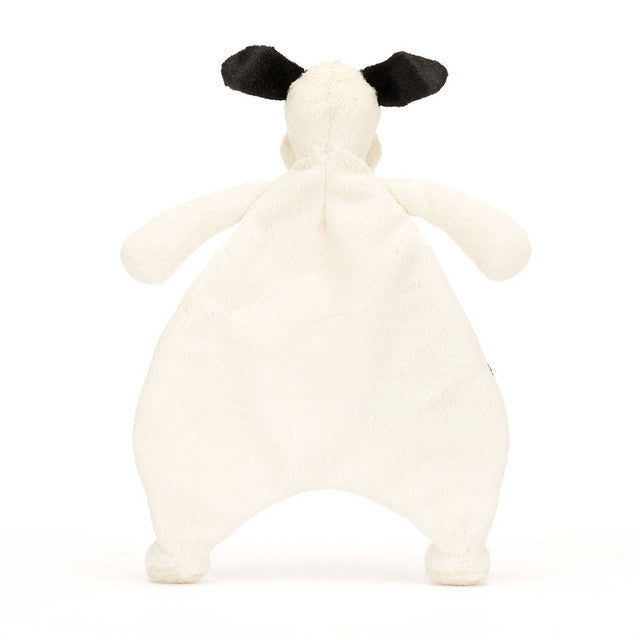 Bashful Puppy Comforter - Black & Cream