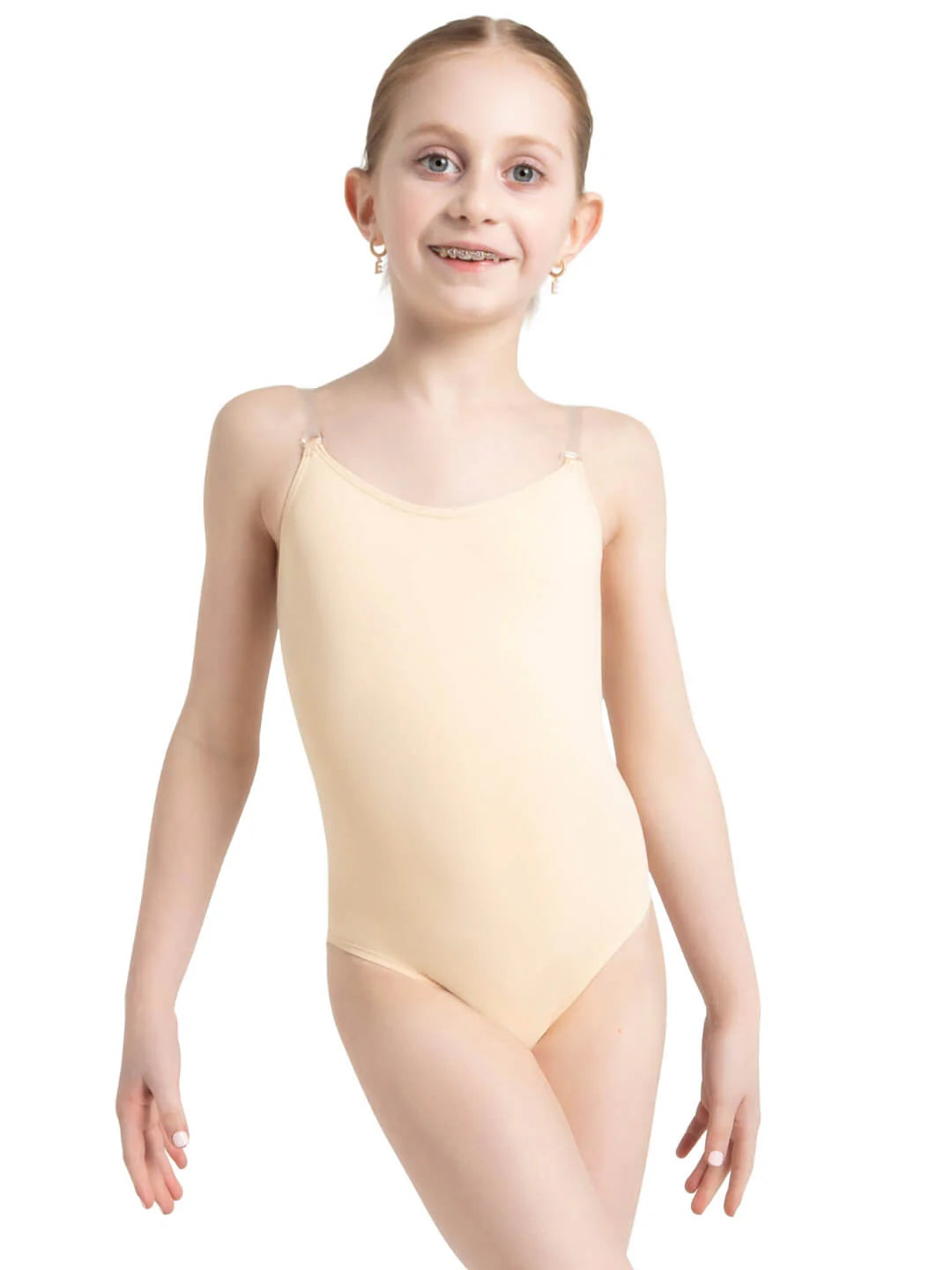 Camisole Leotard with Clear Transition Straps