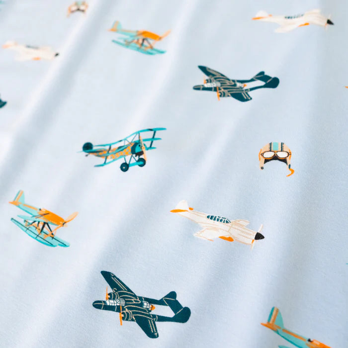 Long Sleeve Pajamas in Take Off