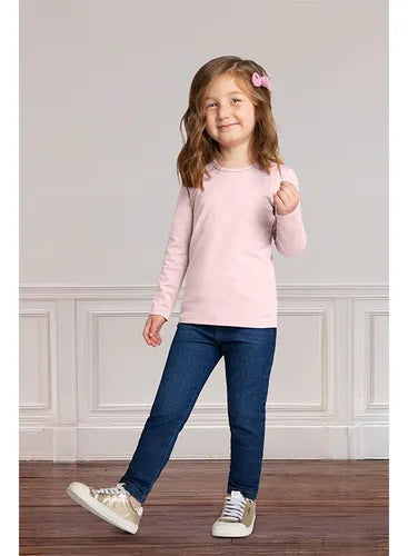 Long Sleeve Tee - Blush