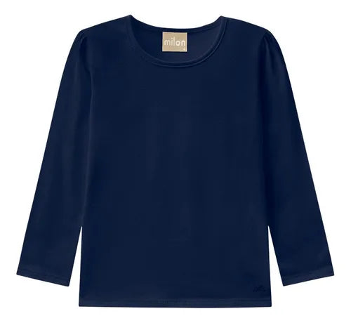 Long Sleeve Tee - Navy