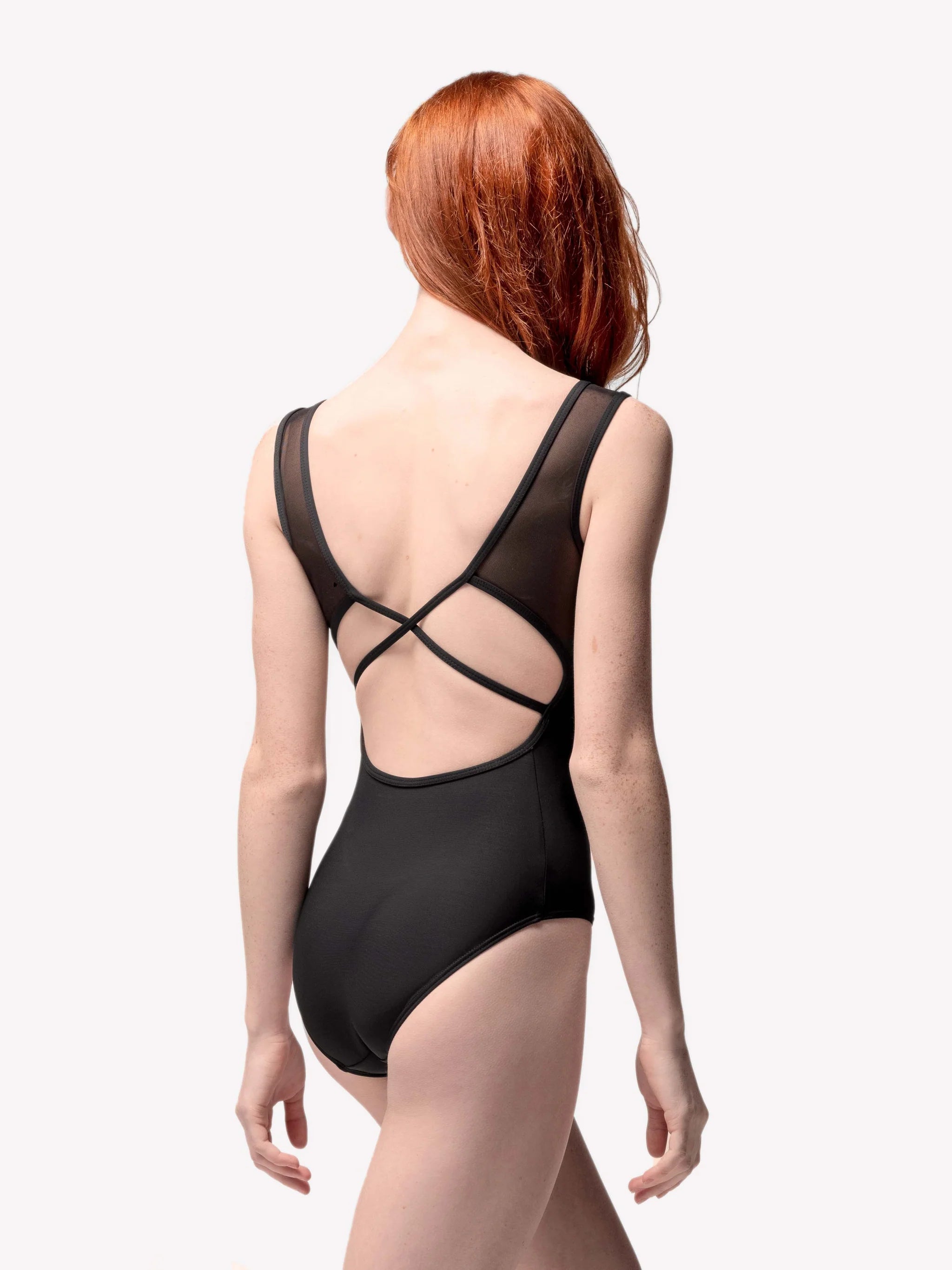 Fabiola Black Leotard