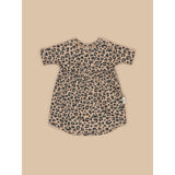 Leopard Swirl Dress w/ Hidden Logo