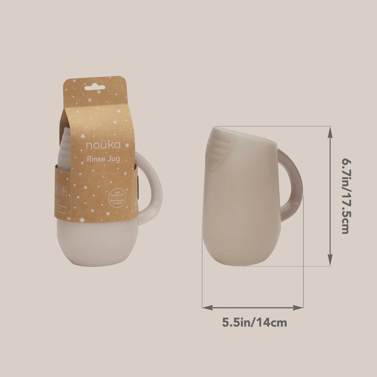 Noüka Rinse Jug - Assorted Colours