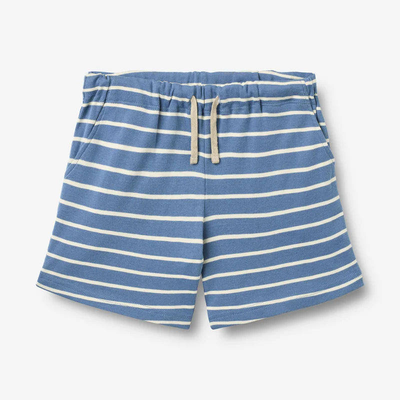 Jersey Shorts Kalle - Blue Stripe