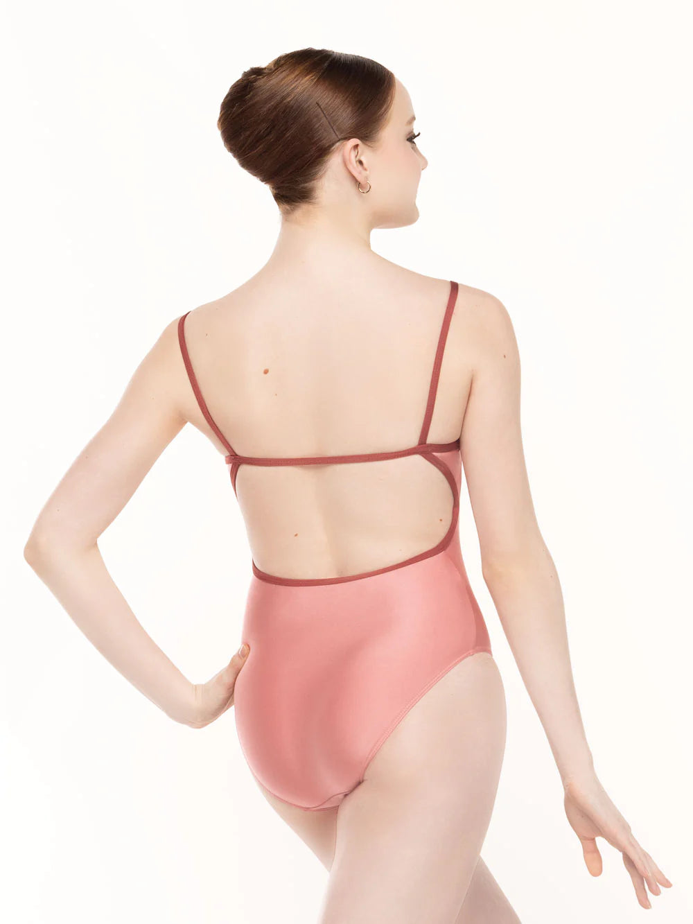 Candy Leotard - Shiny Lantana