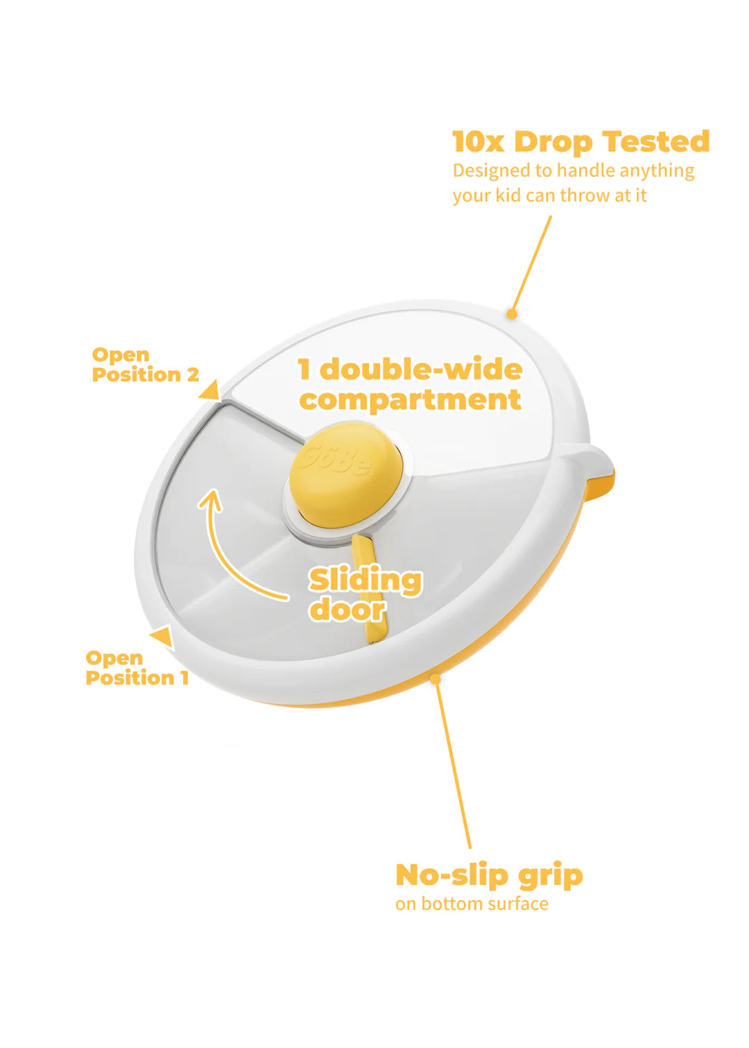 Large Snack Spinner - Teal