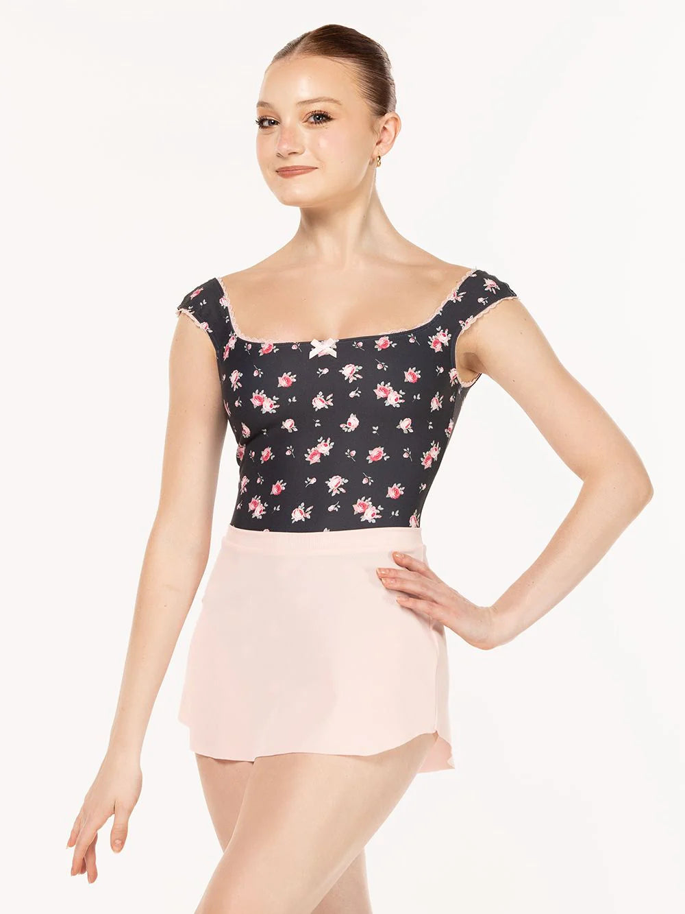 Ribbed Tulip Skirt - Pink