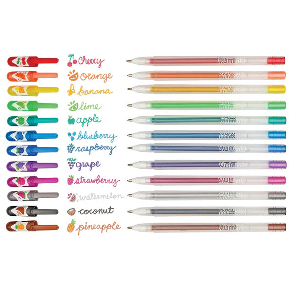 Scented Glitter Gel Pens